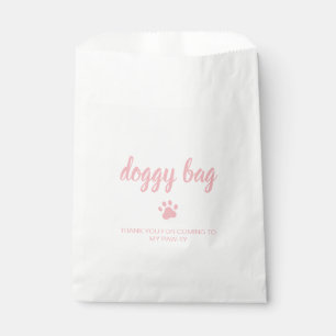 Doggy Bag puppy birthday party favour