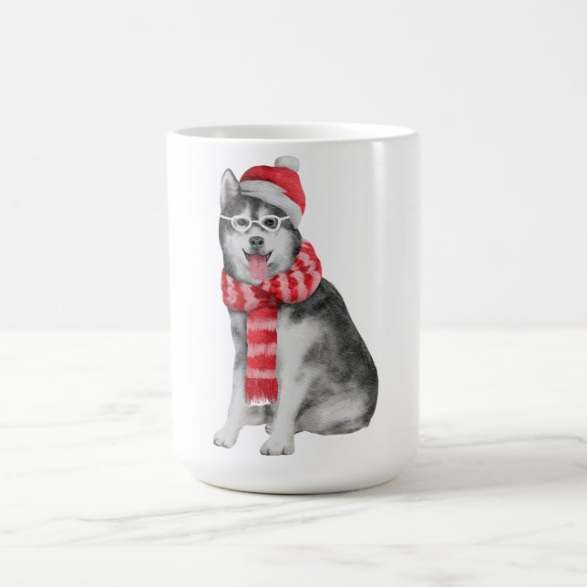 Doggy Christmas Coffee Mug (Center)