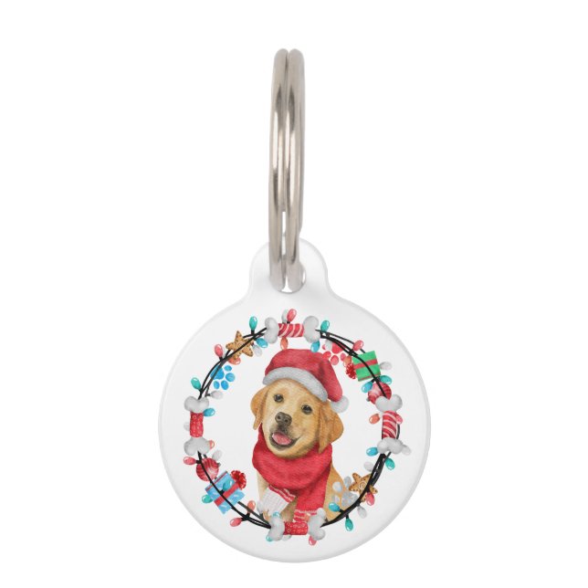 Doggy Christmas  Pet Tag (Front)