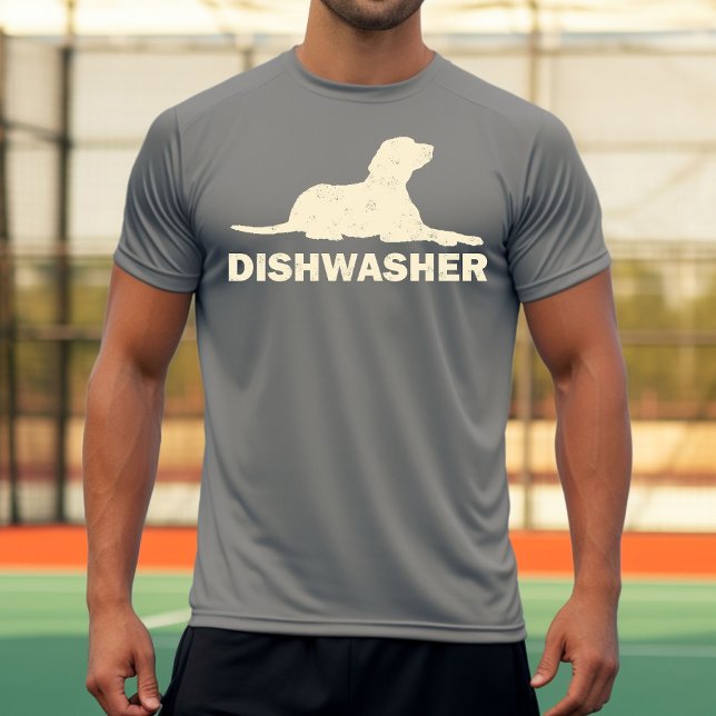 Doggy Dishwasher Design T-Shirt (Creator Uploaded)