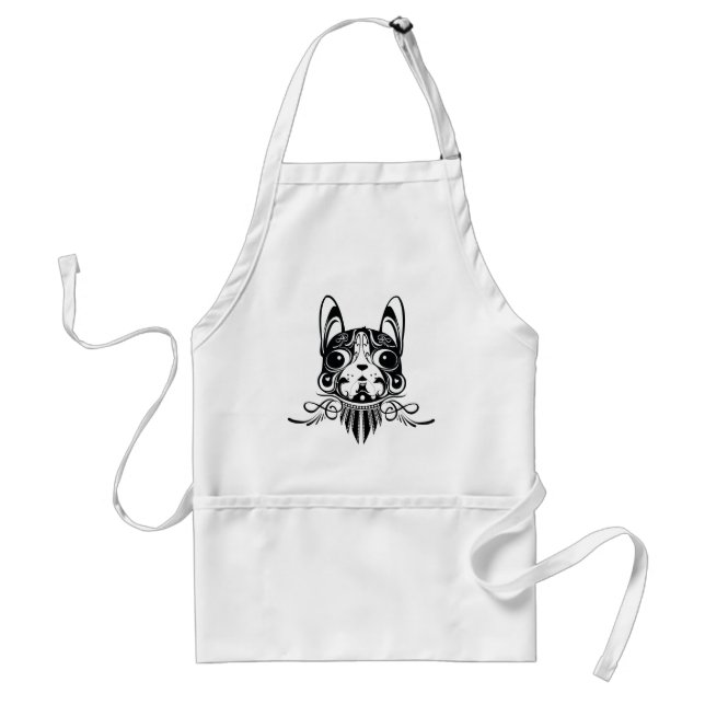 doggy dog puppy design aprons (Front)