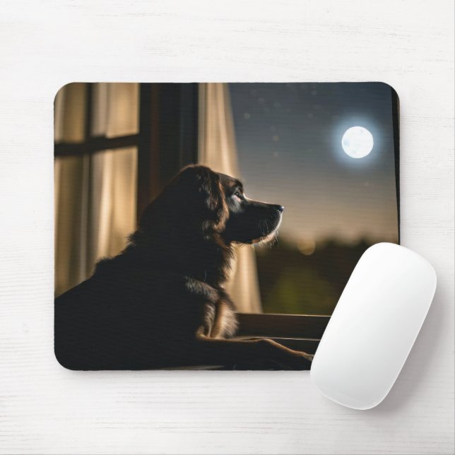 Doggy In The Window  Mouse Mat (With Mouse)