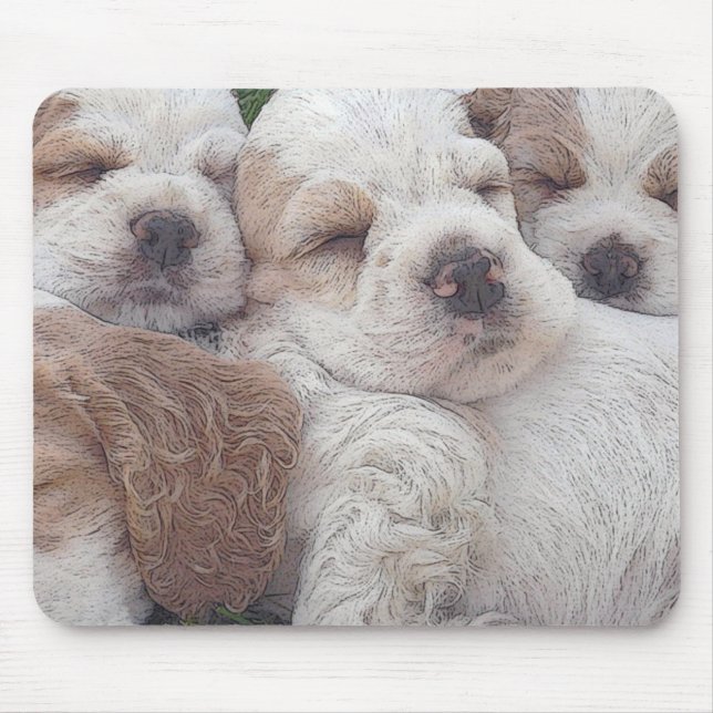 Doggy Mouse Mat (Front)