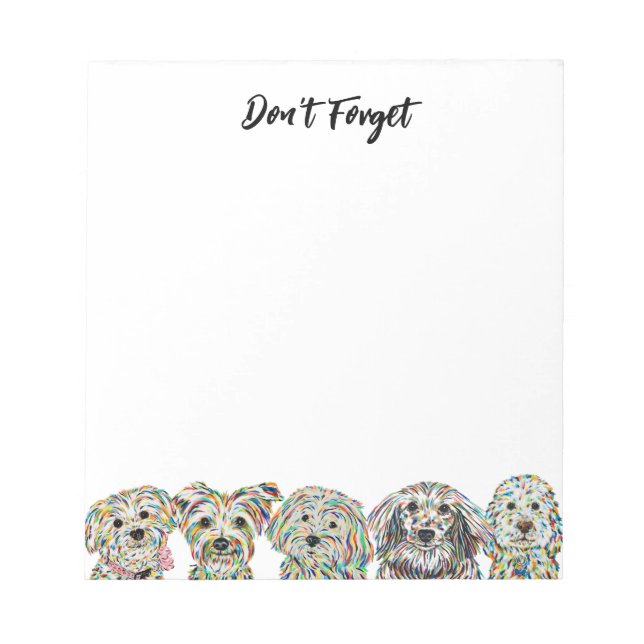Doggy  notepad (Front)