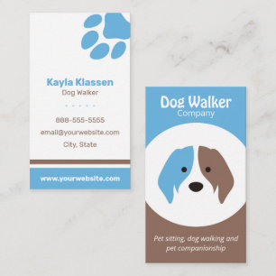 Doggy Paw Business Card