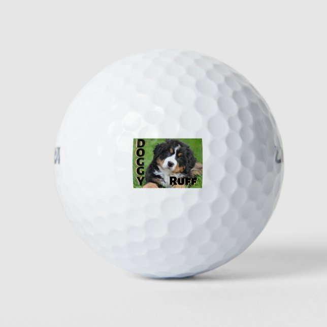 Doggy Ruff Golf Balls (Front)