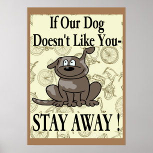 Doggy, Stay Away, Poster