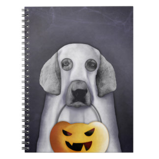 Doggy the Pooh becomes a ghost Notebook
