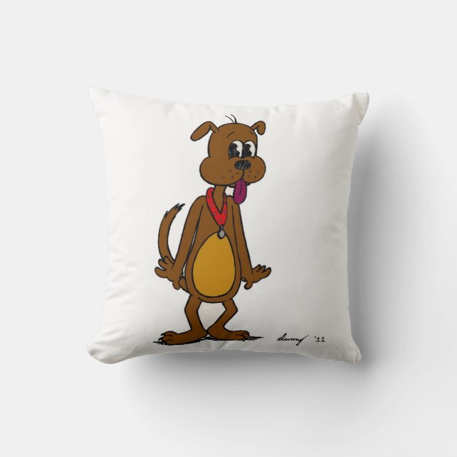 Doggy Toon Pillow (Front)