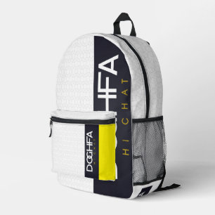 DOGHFA  PRINTED BACKPACK