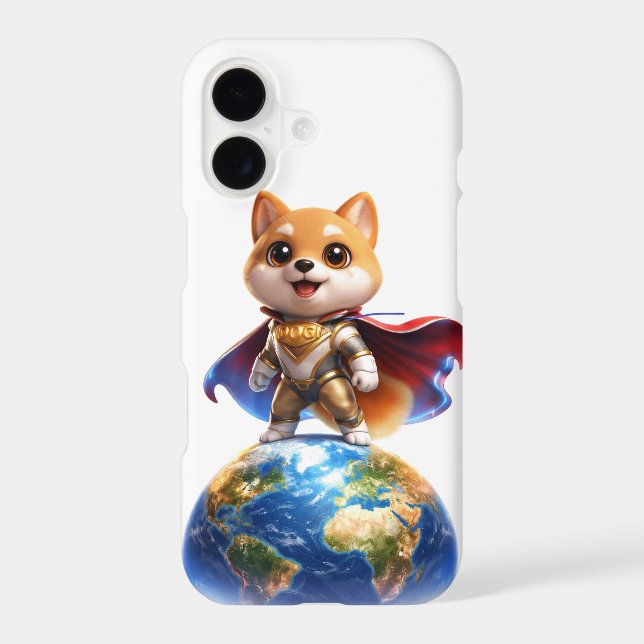 DOGI Hero – Save The World iPhone Case (Back)