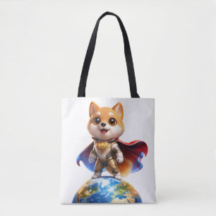 DOGI Hero – Save The World Tank Top Tote Bag