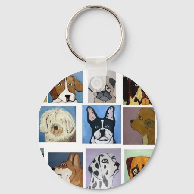 dogloversdream key ring (Front)