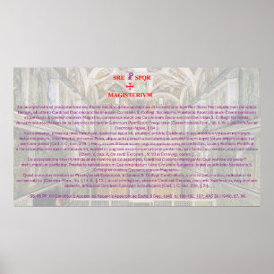 Dogma de Pontificalitate Poster