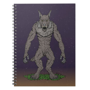 Dogman Cryptid or Werewolf Notebook