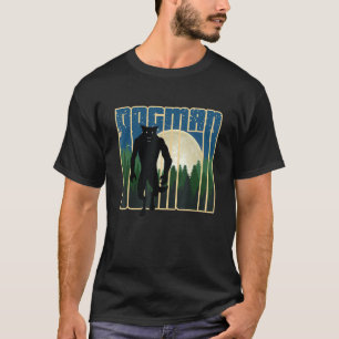 Dogman - Michigan Wisconsin Cryptid Retro Werewolf T-Shirt