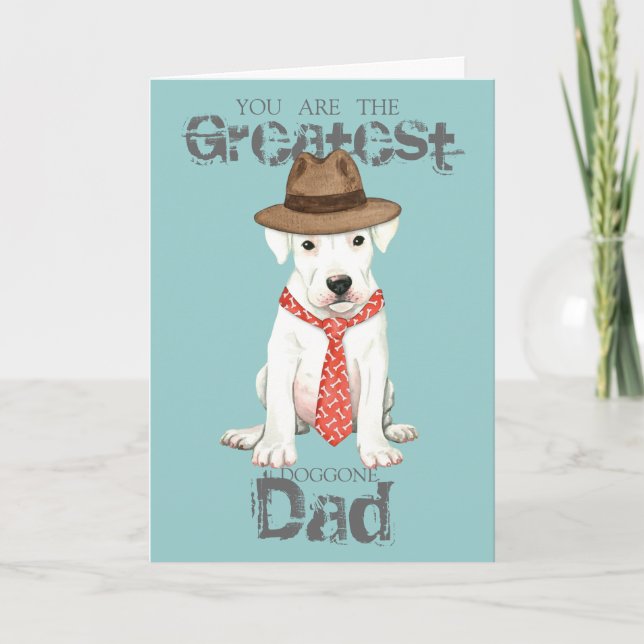 Dogo Argentino Card (Front)