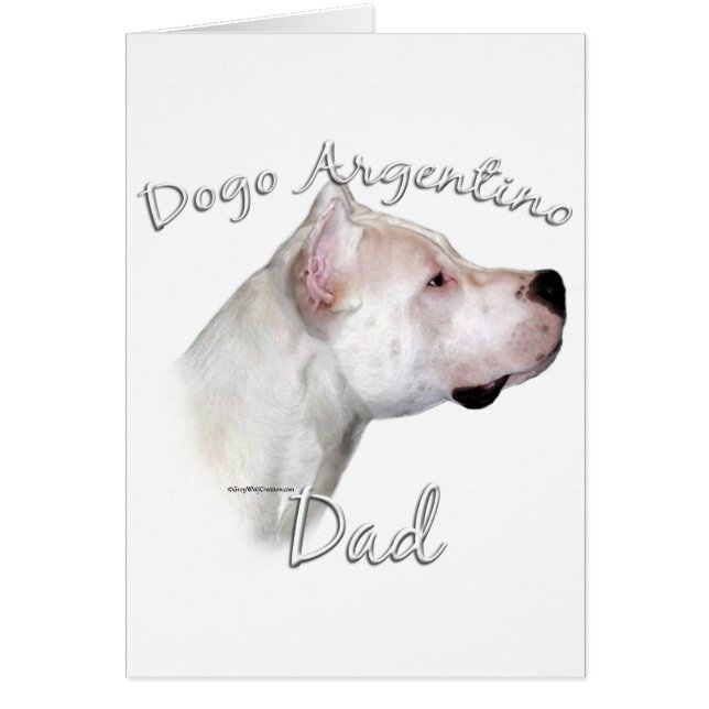 Dogo Argentino Dad 2 (Front)