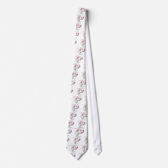 Dogo Argentino Dad 2 Tie (Front)
