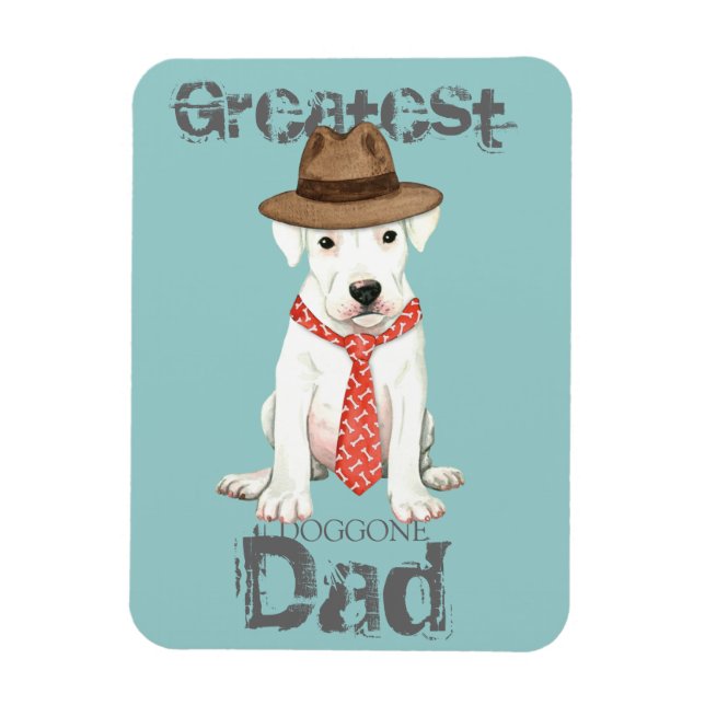 Dogo Argentino Magnet (Vertical)