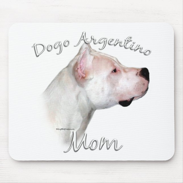 Dogo Argentino Mum 2 Mouse Mat (Front)