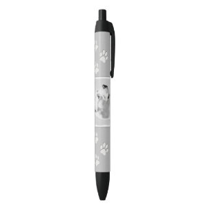 Dogo Argentino Painting - Original Dog Art Black Ink Pen