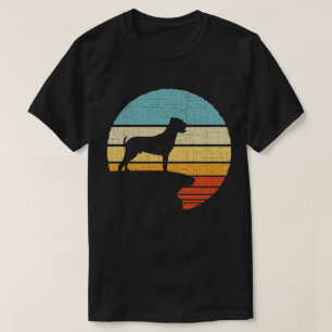  Dogo Argentino Retro Vintage 60s 70s Dog Puppy  T-Shirt