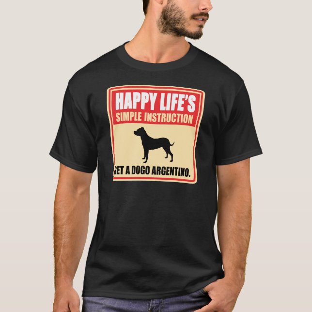 Dogo Argentino T-Shirt (Front)