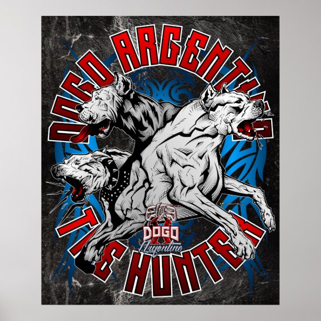 Dogo Argentino The Hunter Poster (Front)