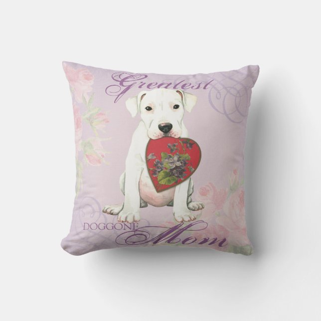Dogo Heart Mum Cushion (Front)
