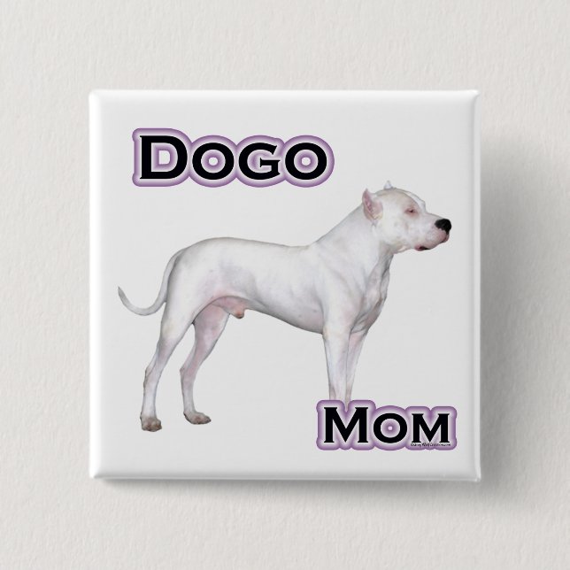 Dogo Mum 4 - Button (Front)