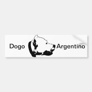 Dogo's Bumper Sticker