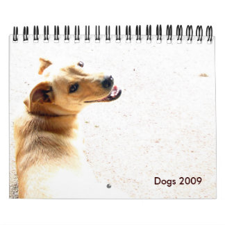 Dogs 2009 calendar