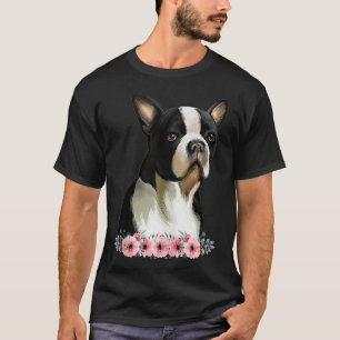 Dogs 365 Cute Boston Terrier Dog Animal Pet Gifts  T-Shirt