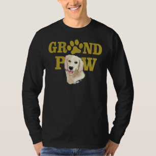 Dogs 365 Golden Retriever Paw Grandpaw T-Shirt