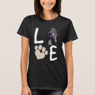 Dogs 365 Love Lagotto Romagnolo Dog Paw Pet Rescue T-Shirt
