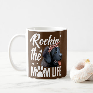 Dogs 365 Rockin The Newfoundland Mum Life Dog Coffee Mug