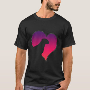 Dogs 365 Rottweiler Dog Pink Heart Love Gift For W T-Shirt