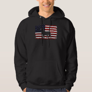 Dogs 365 Vintage Labrador Retriever Dog Us America Hoodie