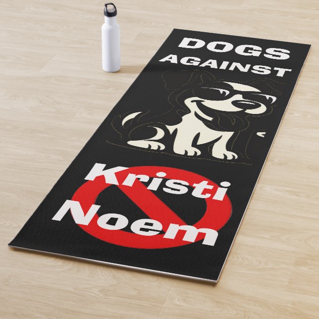 Dogs Against Kristi Noem Yoga Mat (In Situ)