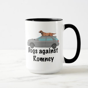 Dogs against Romney Mug