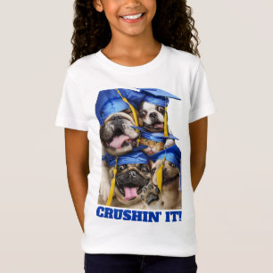 Dogs and Cat Grads in Photo Booth T-Shirt