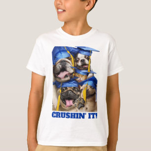 Dogs and Cat Grads in Photo Booth T-Shirt