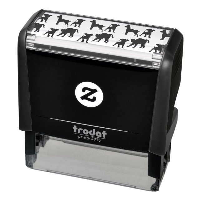 Dogs And Cats Design Your Own Self-inking Stamp (Product)