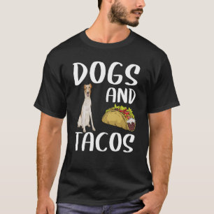 Dogs And Tacos Borzoi Mexican Food T-Shirt