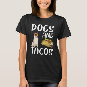 Dogs And Tacos Icelandic Sheepdog Mexican Food T-Shirt