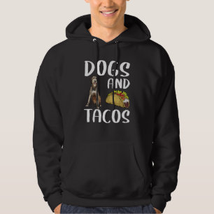 Dogs And Tacos Irish Wolfhound Mexican Food Hoodie