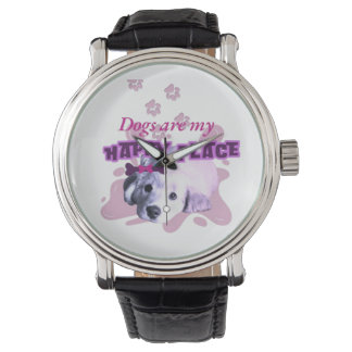 Dogs are a my happy place eWatch Watch