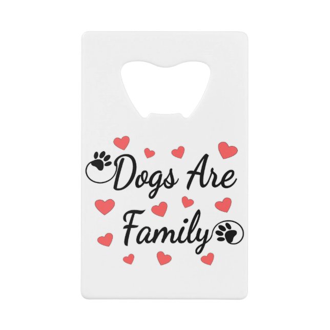 Dogs Are Family Typography For Dog Lovers (Front)