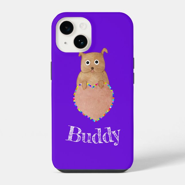 Dogs are loved   Case-Mate iPhone case (Back)